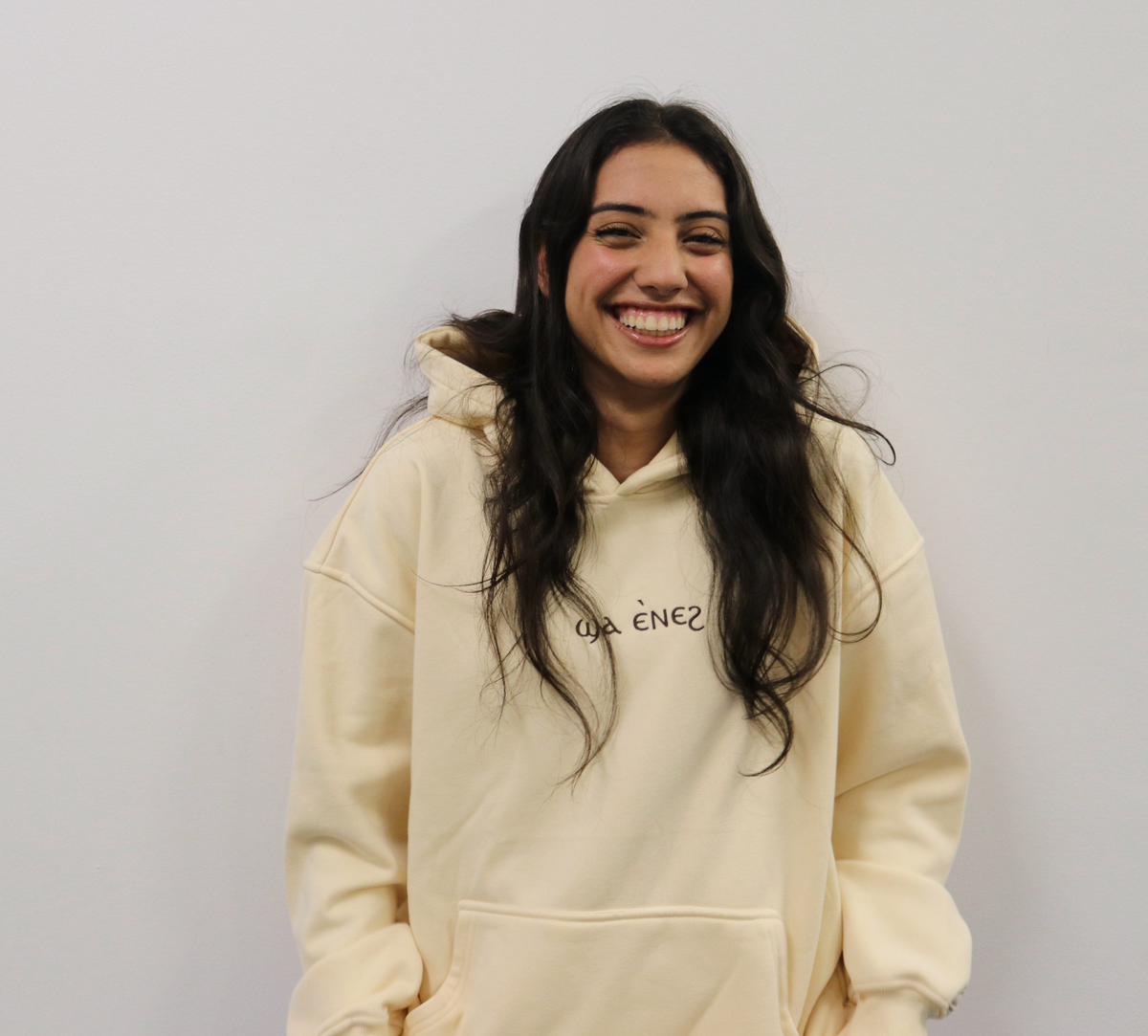 Unisex Coptic magnolia cream hoodie image 6