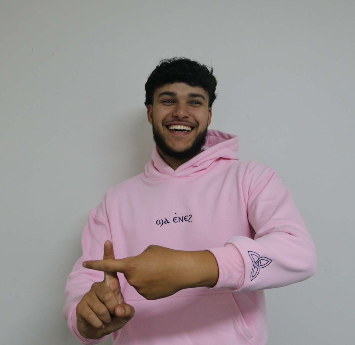 Unisex Coptic Blush-pink hoodie image 3