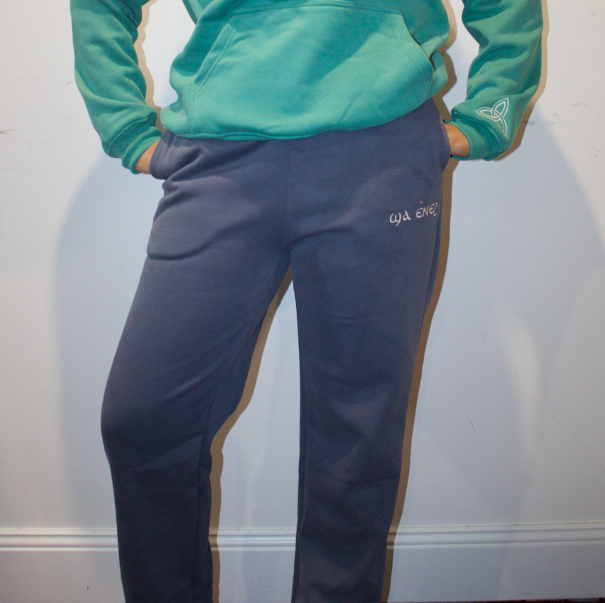 Unisex Coptic Grey UNCUFFED Trackies image 3