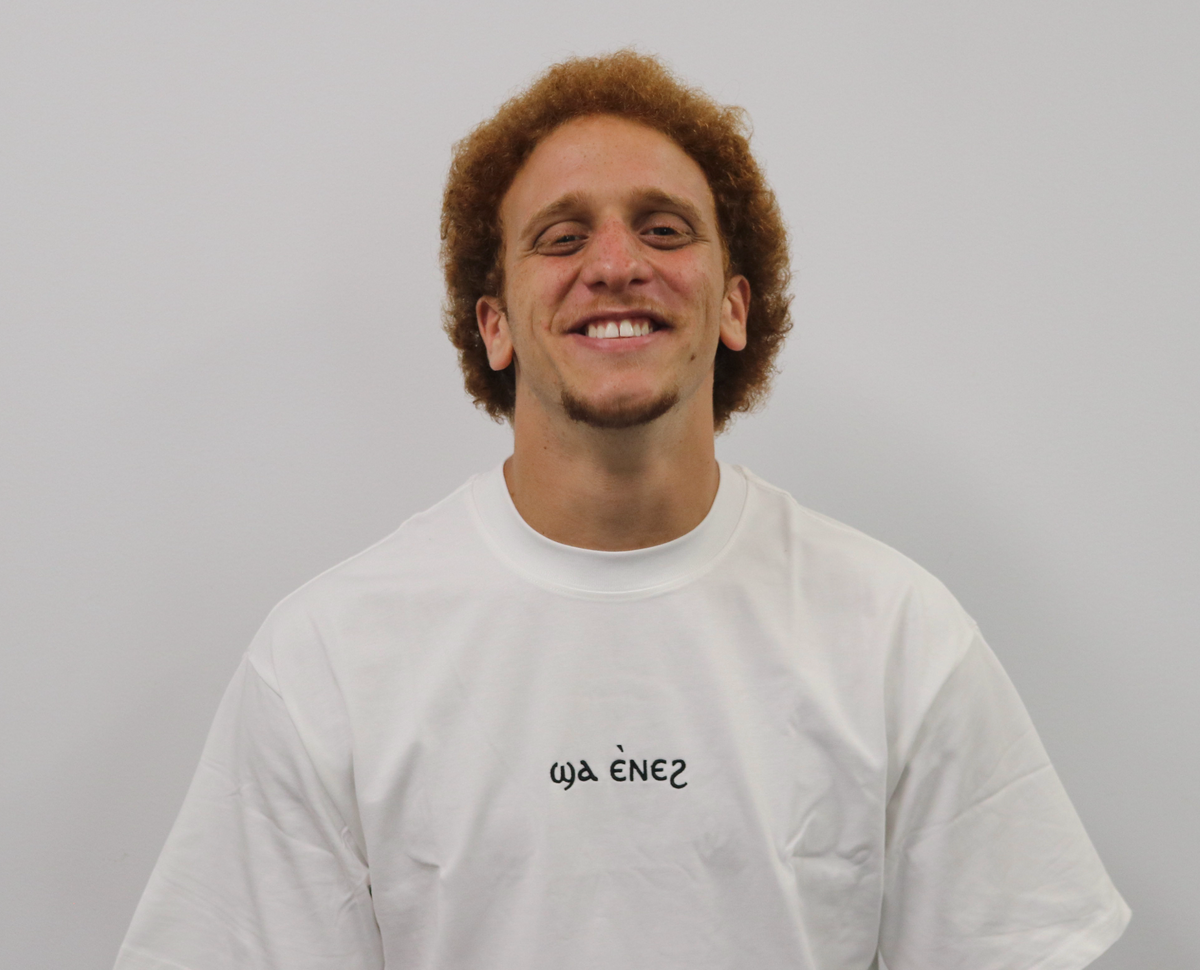 Unisex coptic centre logo white shirt image 7